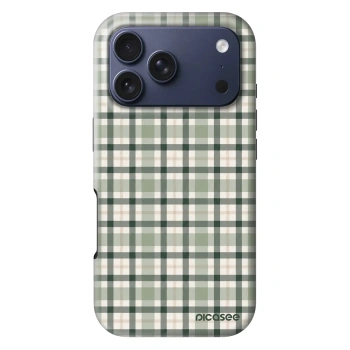 Picasee Fashion Case MagSafe za Apple iPhone 18 Pro - Sage Tartan
