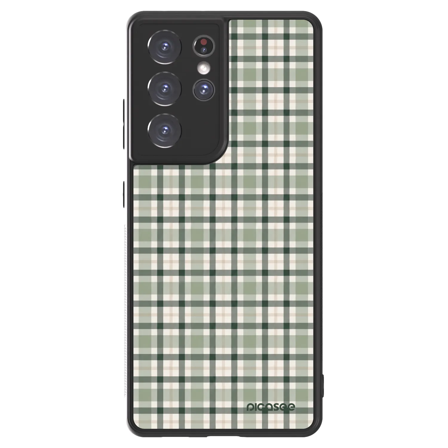 Picasee ULTIMATE CASE za Samsung Galaxy S21 Ultra 5G G998B - Sage Tartan