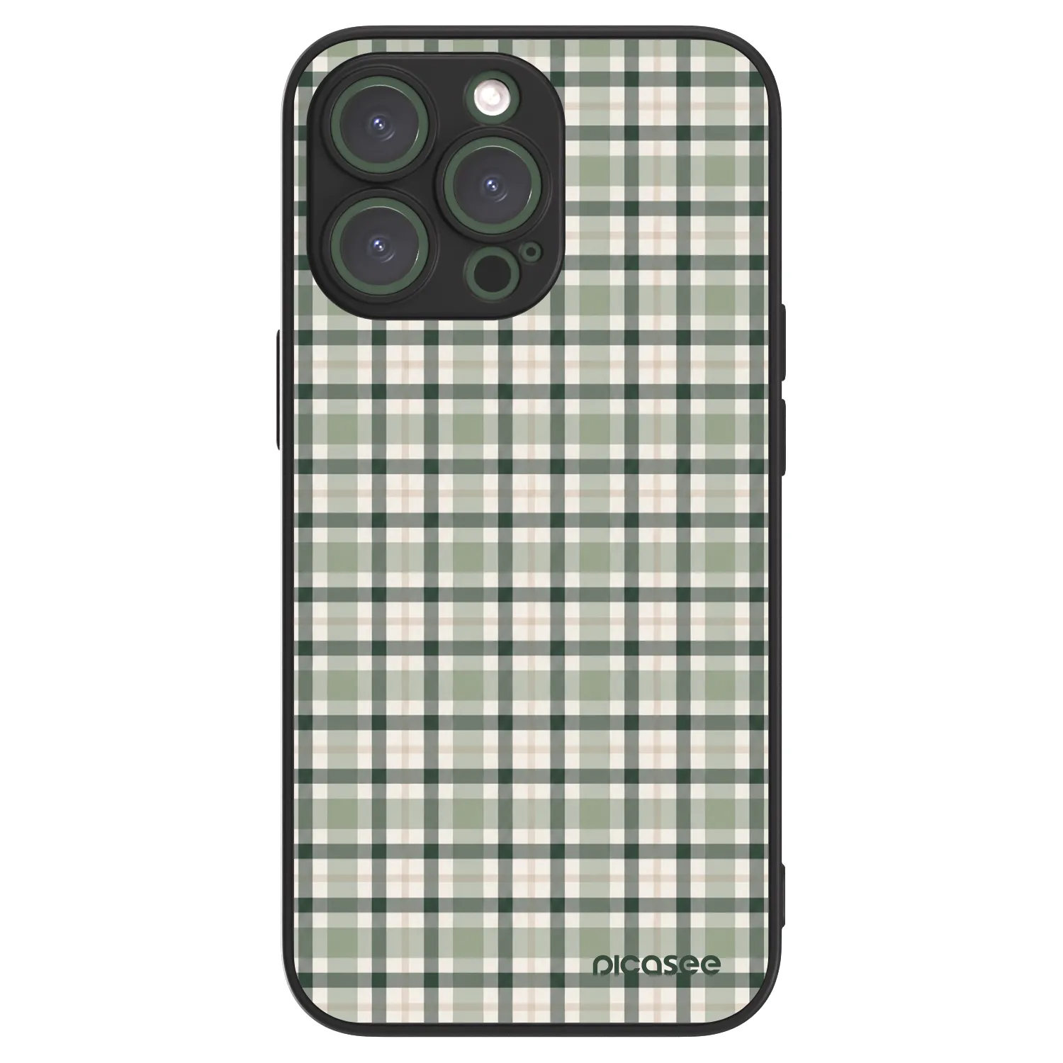 Picasee ULTIMATE CASE MagSafe za Apple iPhone 13 Pro - Sage Tartan