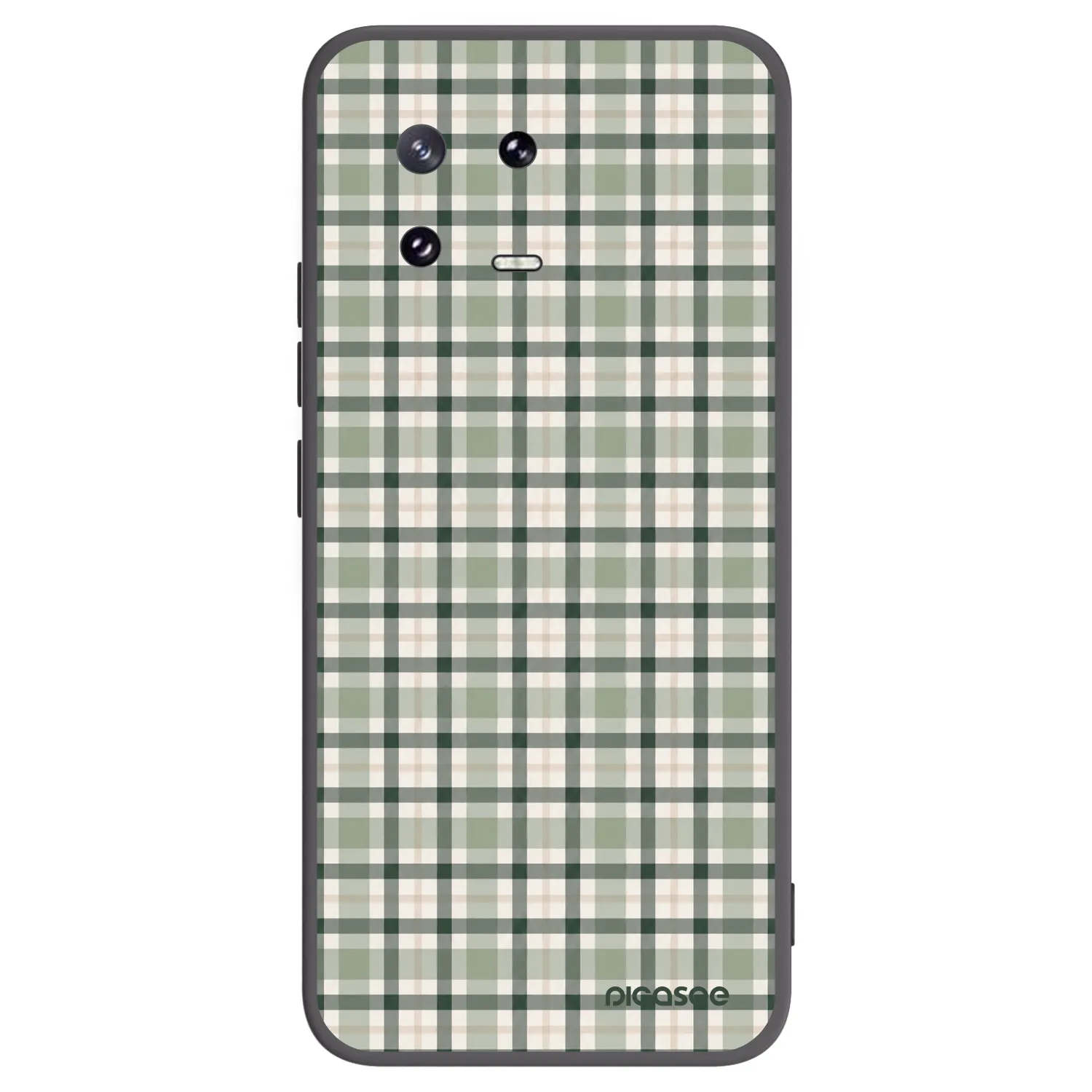 Picasee crna silikonska maskica za Xiaomi 13 Pro - Sage Tartan