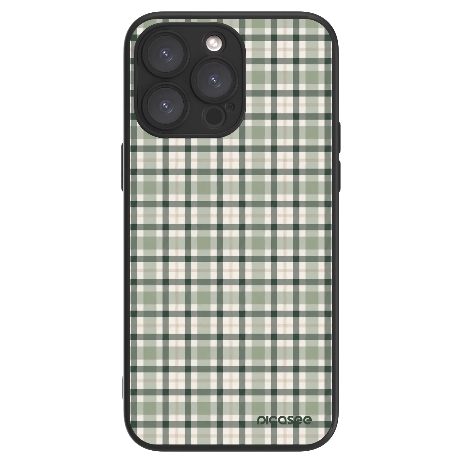 Picasee ULTIMATE CASE MagSafe za Apple iPhone 15 Pro Max - Sage Tartan