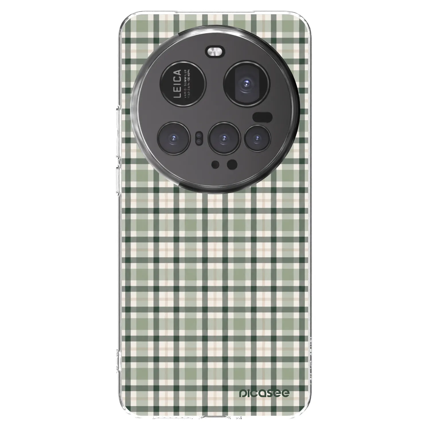 Picasee silikonska prozirna maskica za Xiaomi 15 Ultra - Sage Tartan