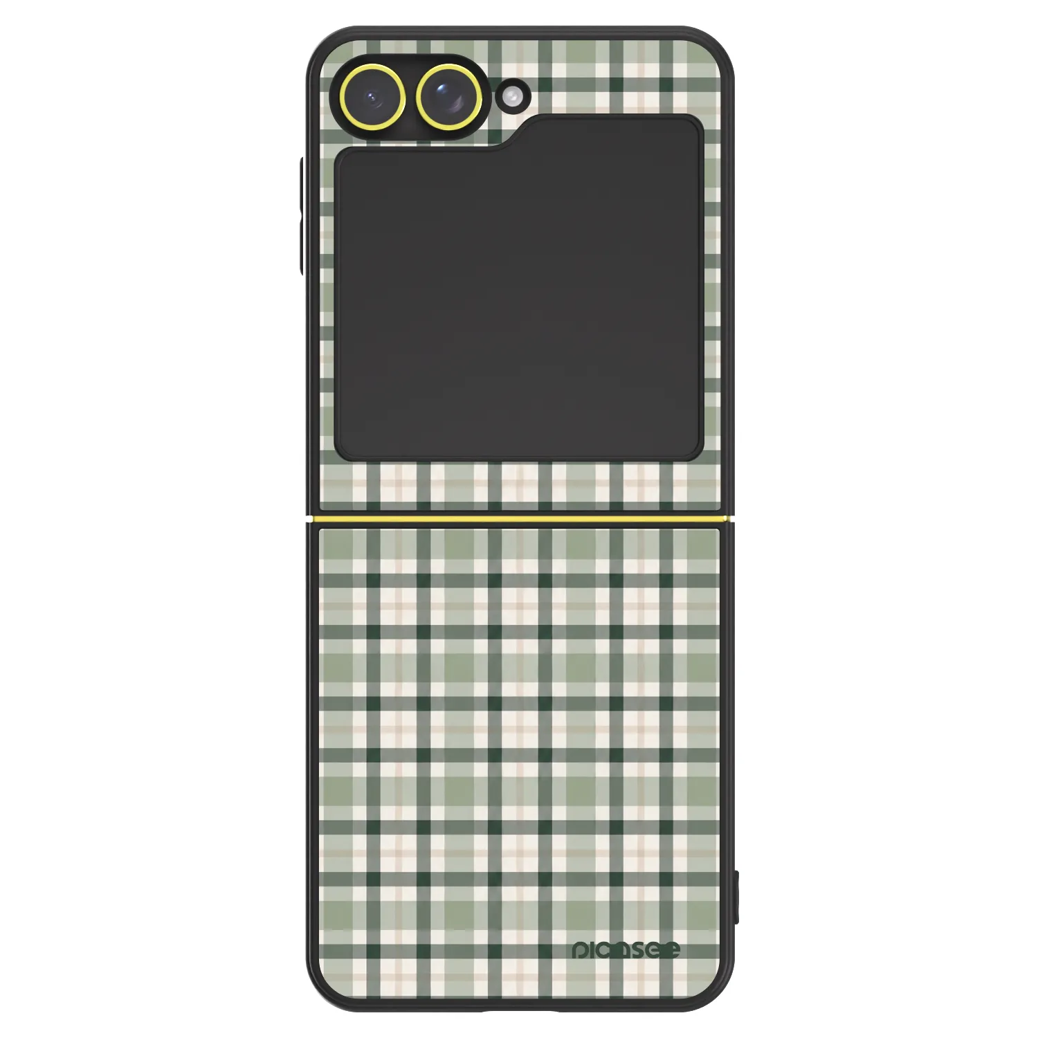 Picasee ULTIMATE CASE za Samsung Galaxy Z Flip6 5G - Sage Tartan