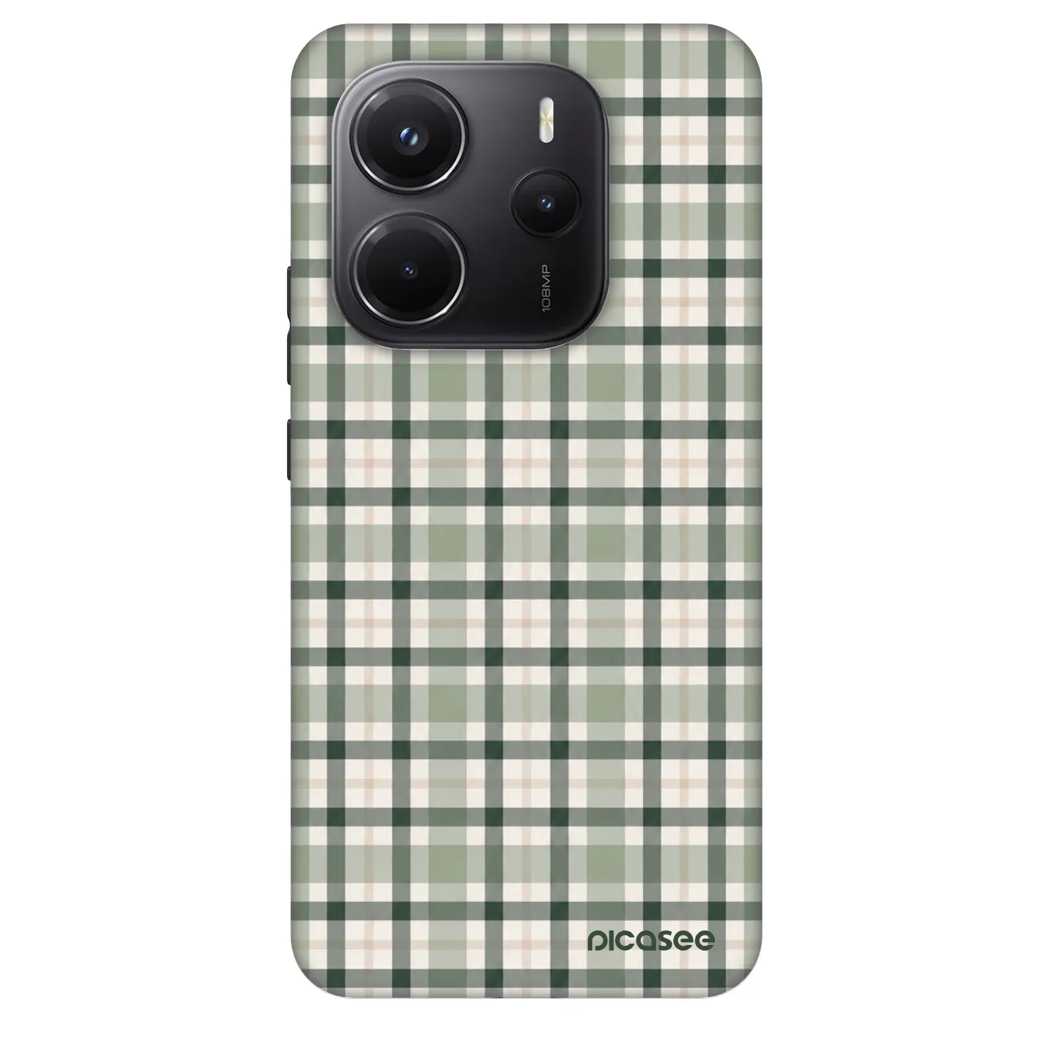 Picasee Fashion Case za Xiaomi Redmi Note 14 5G - Sage Tartan