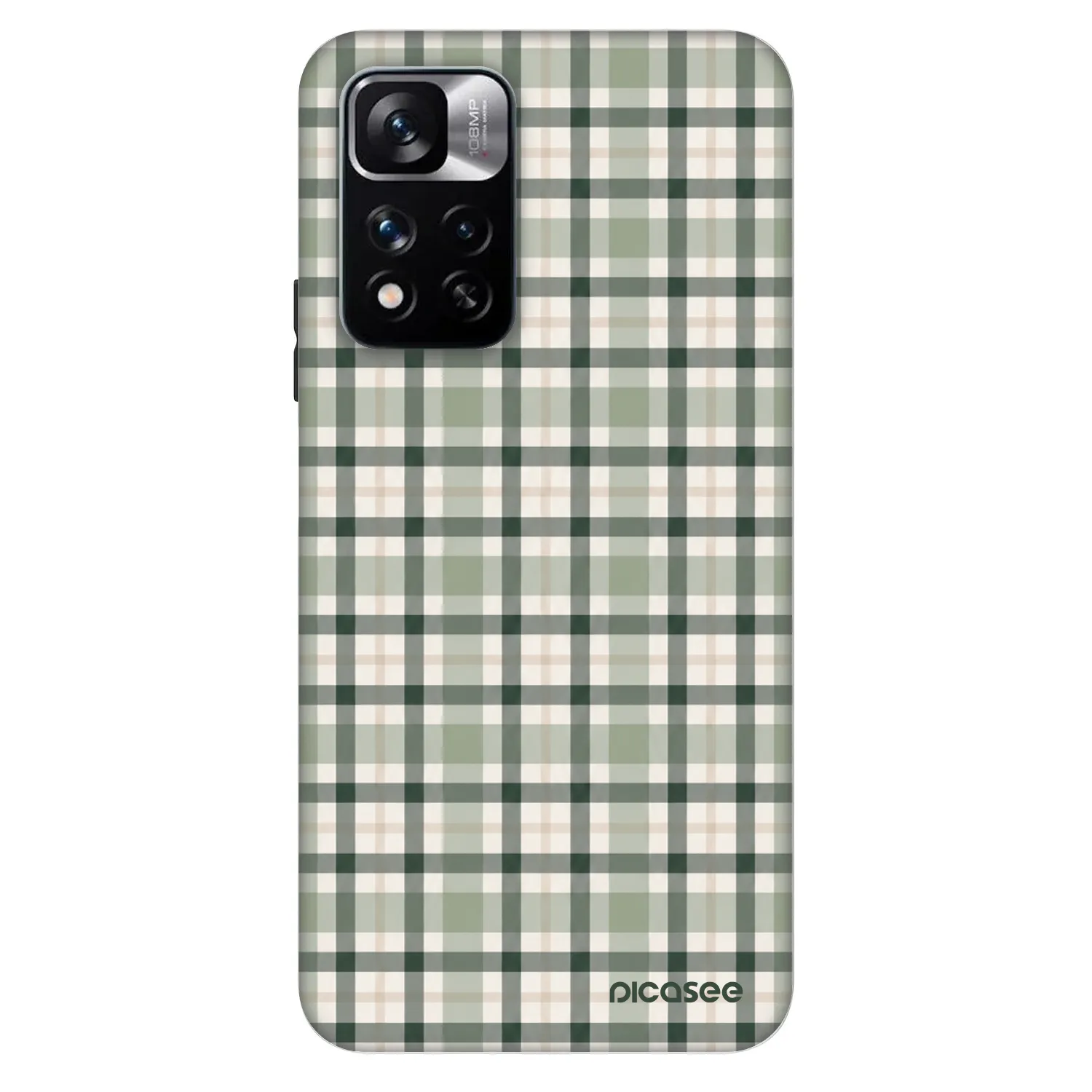 Picasee Fashion Case za Xiaomi Redmi Note 11 Pro 5G - Sage Tartan