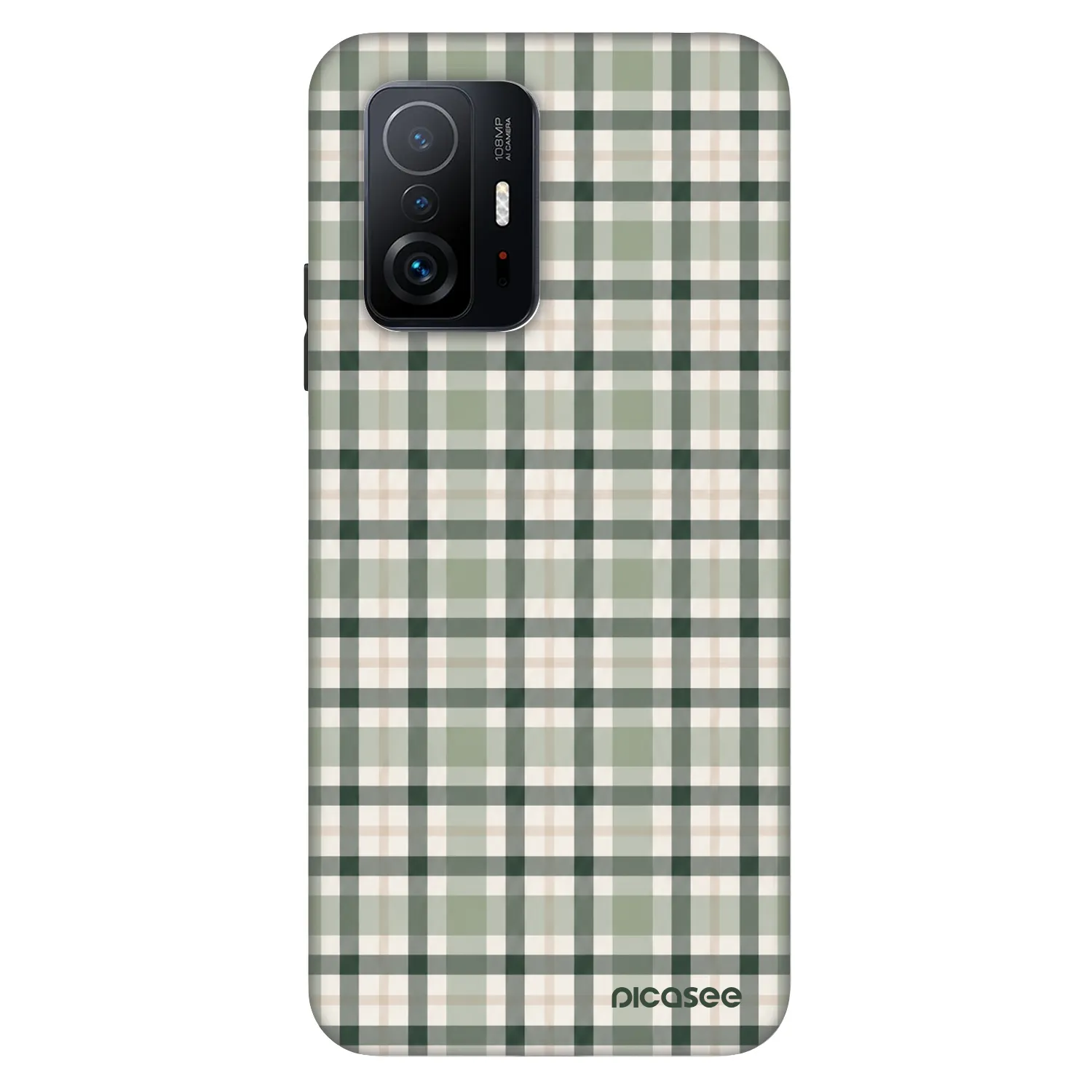 Picasee Fashion Case za Xiaomi 11T Pro - Sage Tartan