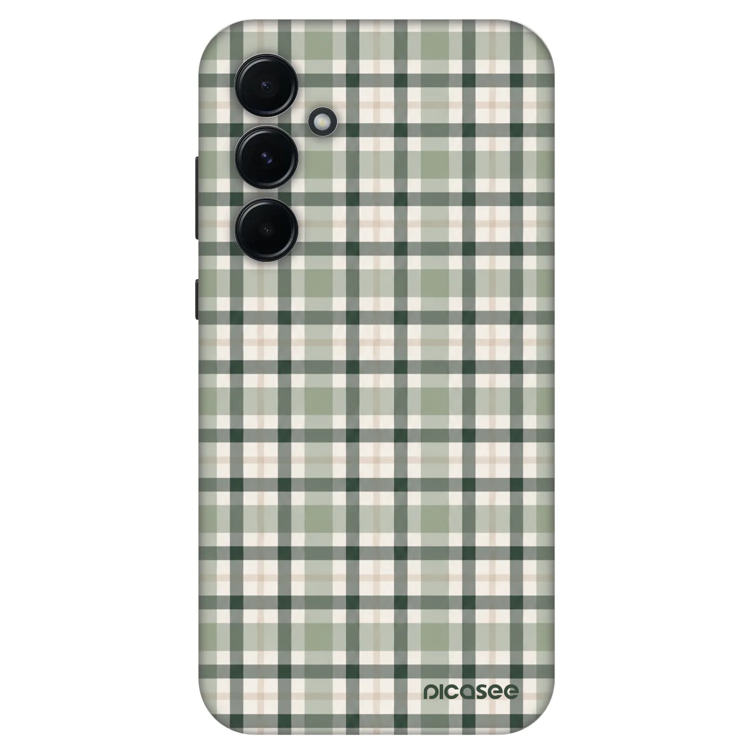 Picasee Fashion Case za Samsung Galaxy A55 5G A556B - Sage Tartan