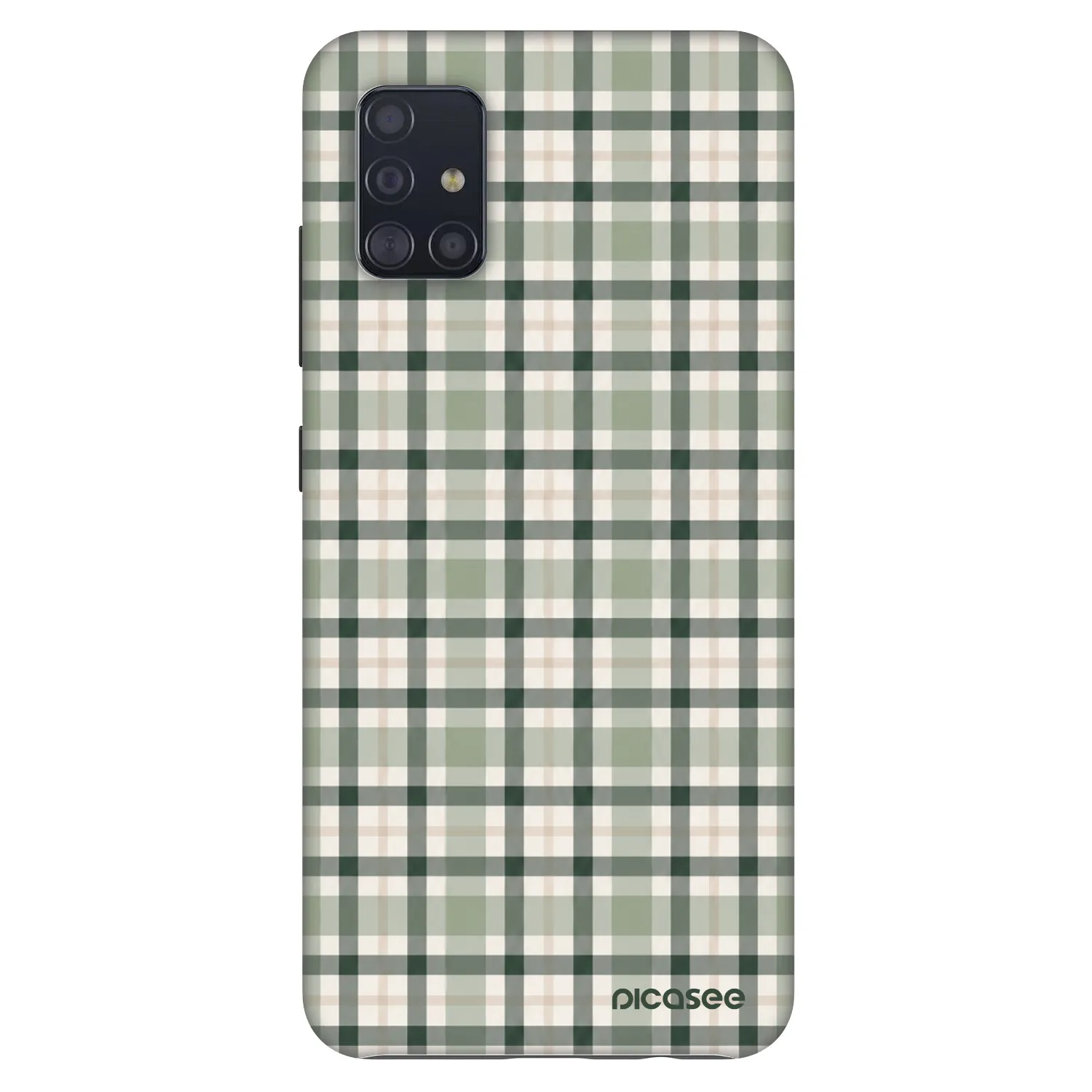 Picasee Fashion Case za Samsung Galaxy A51 A515F - Sage Tartan
