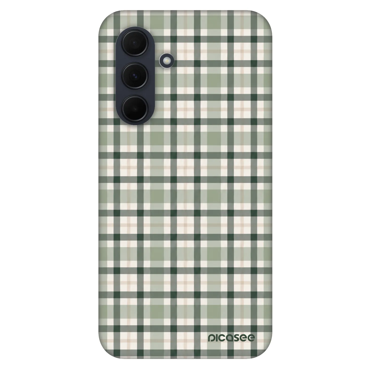Picasee Fashion Case za Samsung Galaxy A35 5G A356B - Sage Tartan