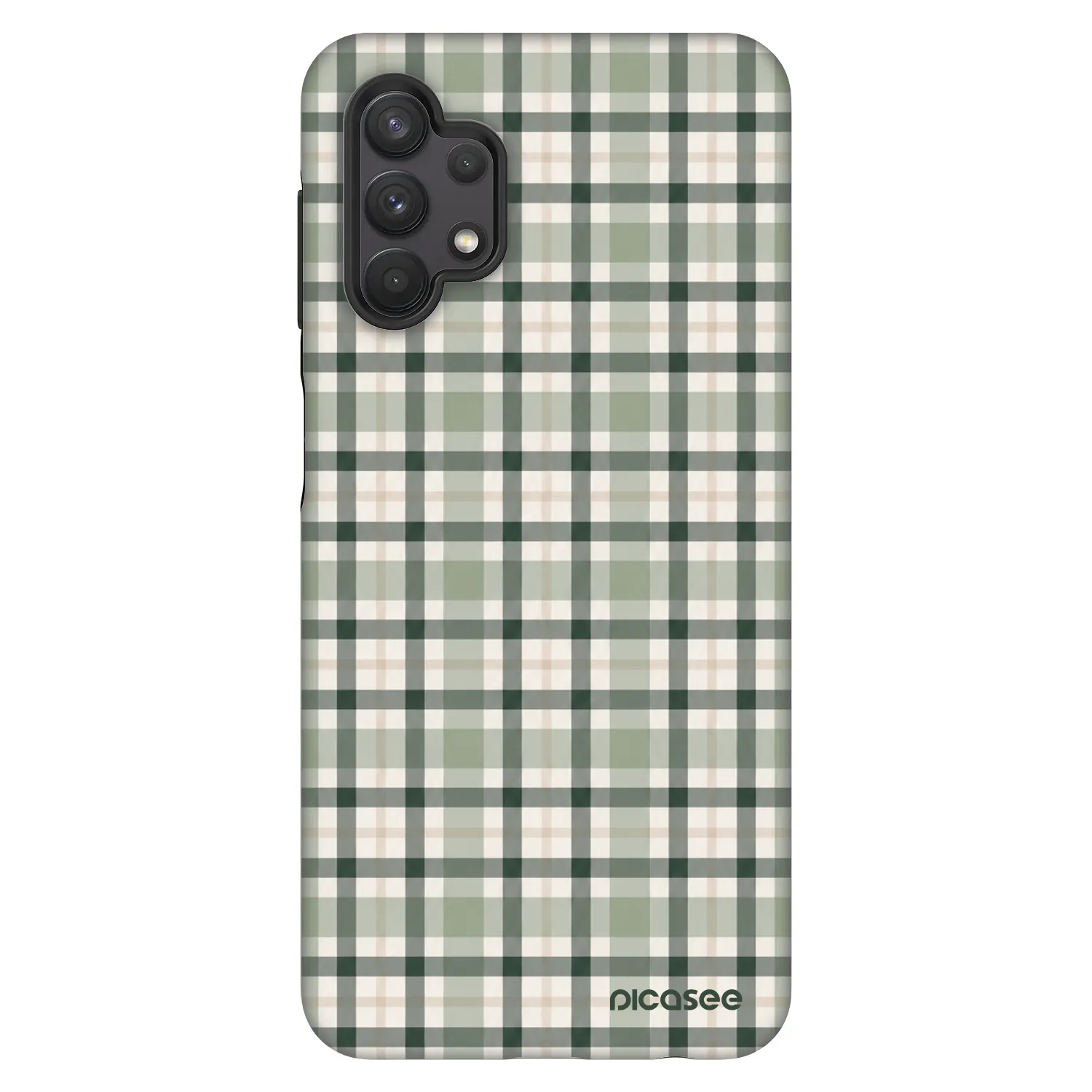 Picasee Fashion Case za Samsung Galaxy A32 5G A326B - Sage Tartan