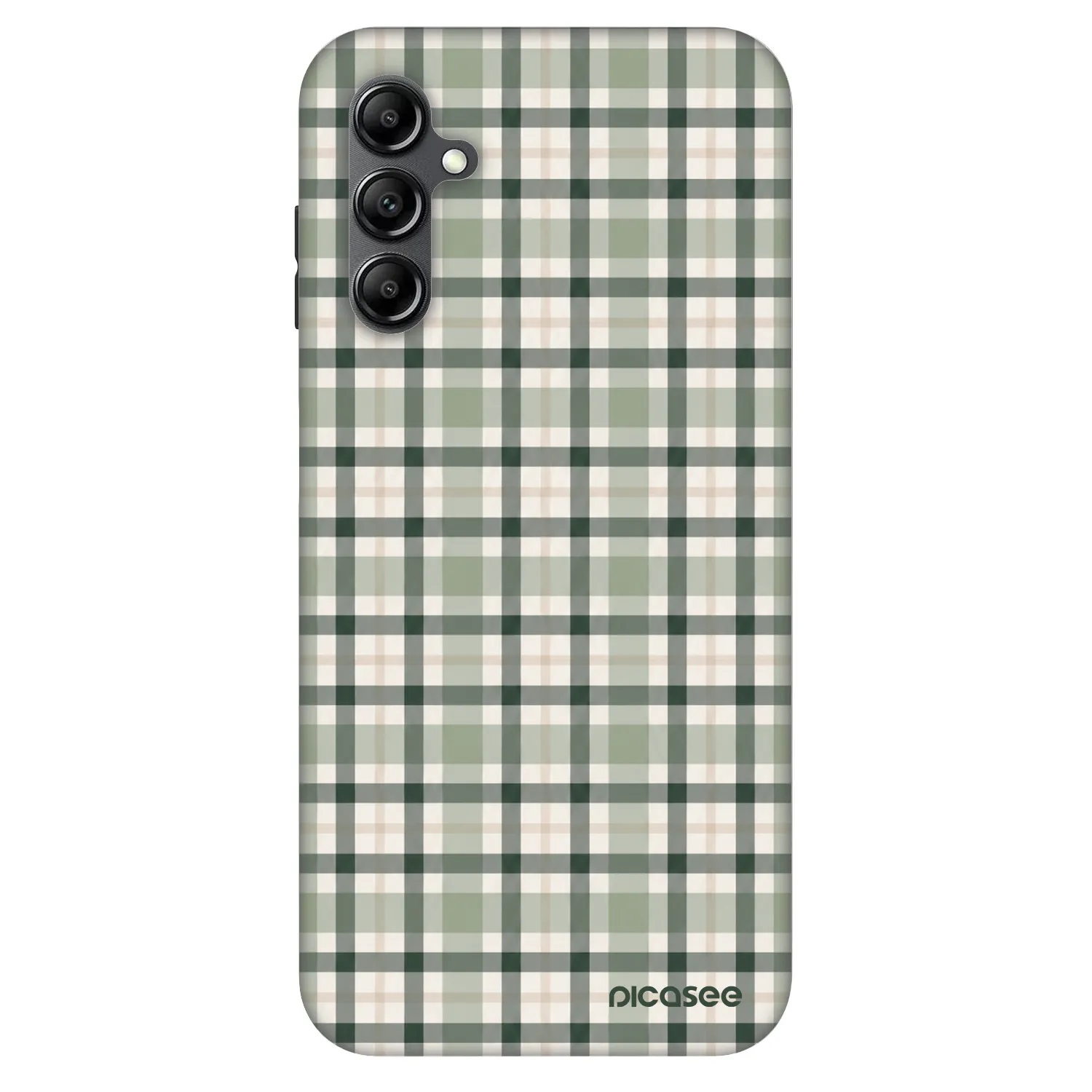 Picasee Fashion Case za Samsung Galaxy A14 5G A146P - Sage Tartan