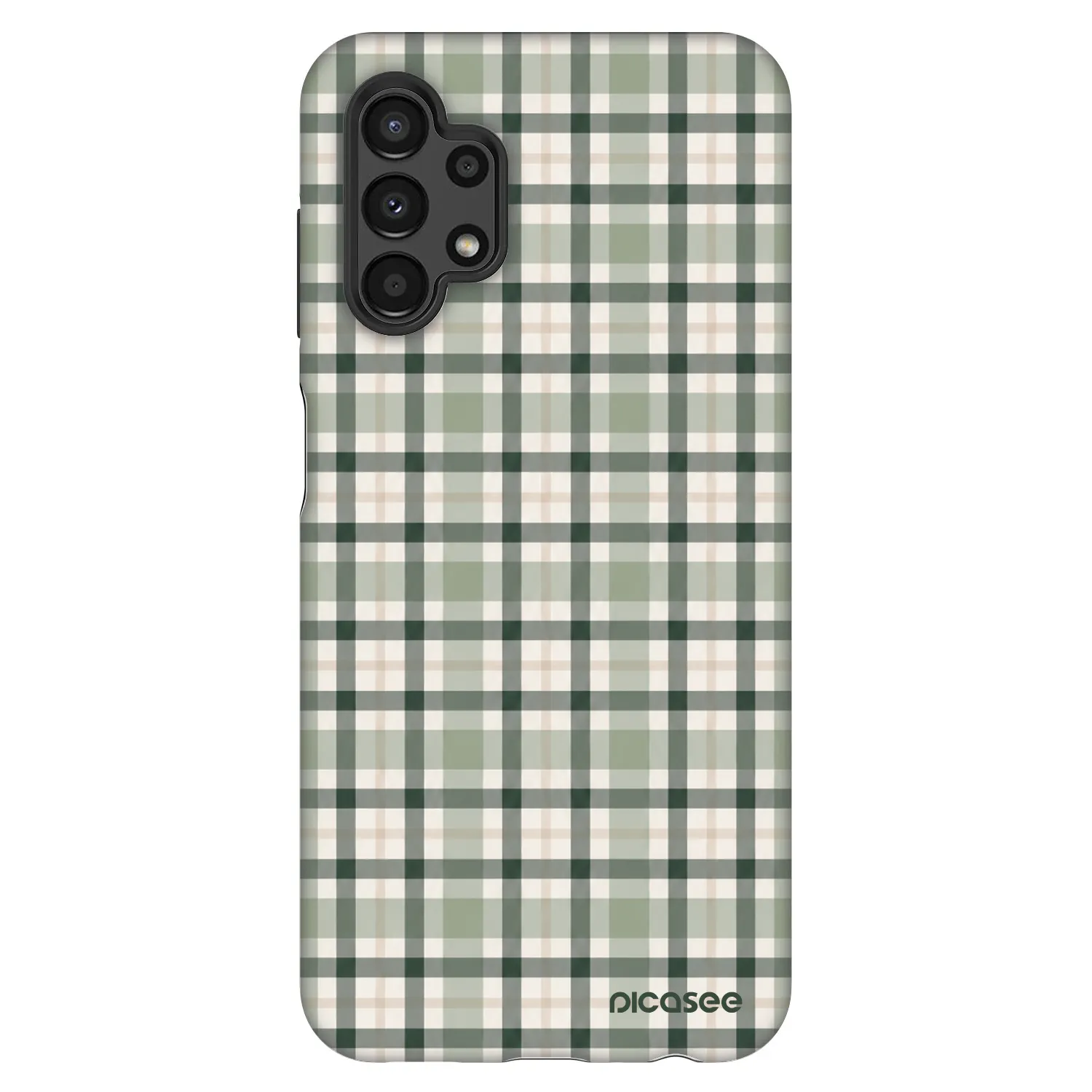 Picasee Fashion Case za Samsung Galaxy A13 4G A135 - Sage Tartan