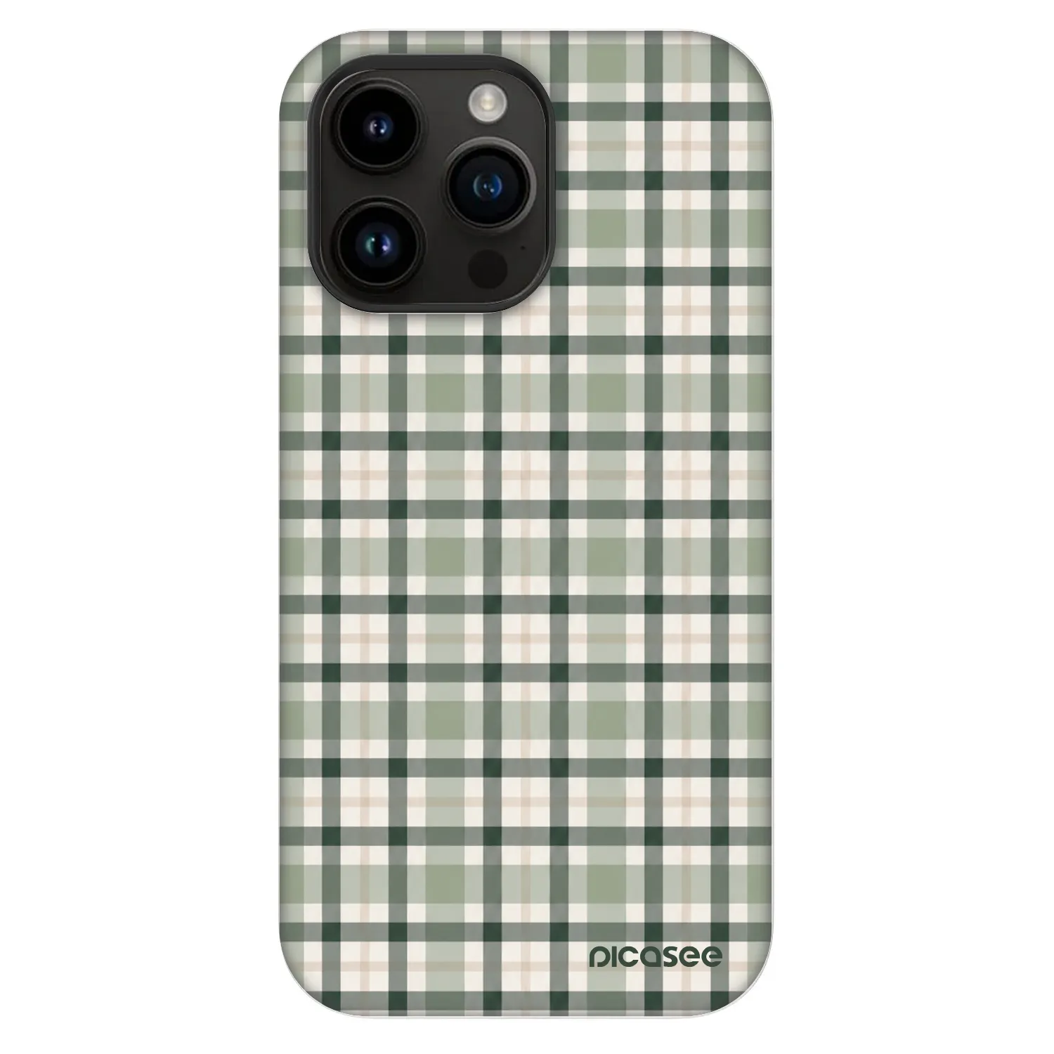 Picasee Fashion Case MagSafe za Apple iPhone 14 Pro Max - Sage Tartan
