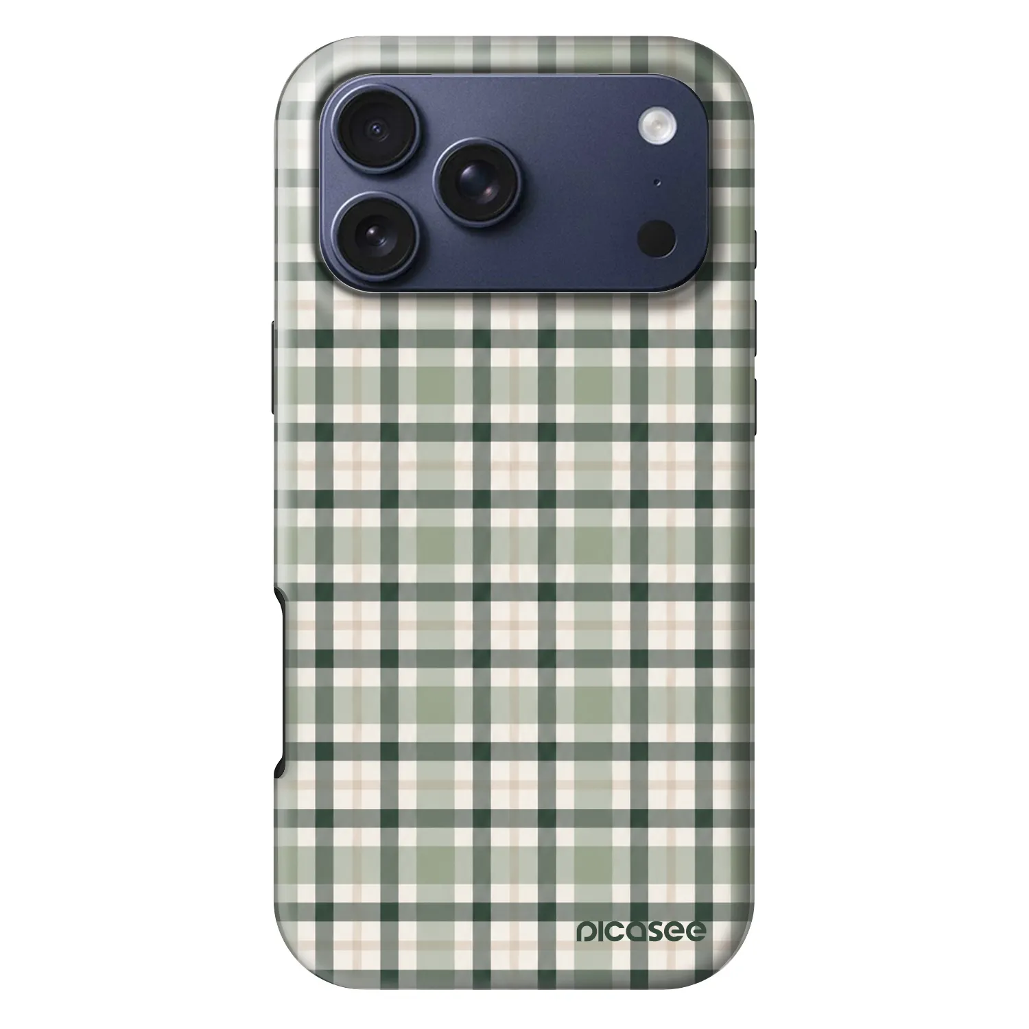 Picasee Fashion Case MagSafe za Apple iPhone 17 Pro Max - Sage Tartan