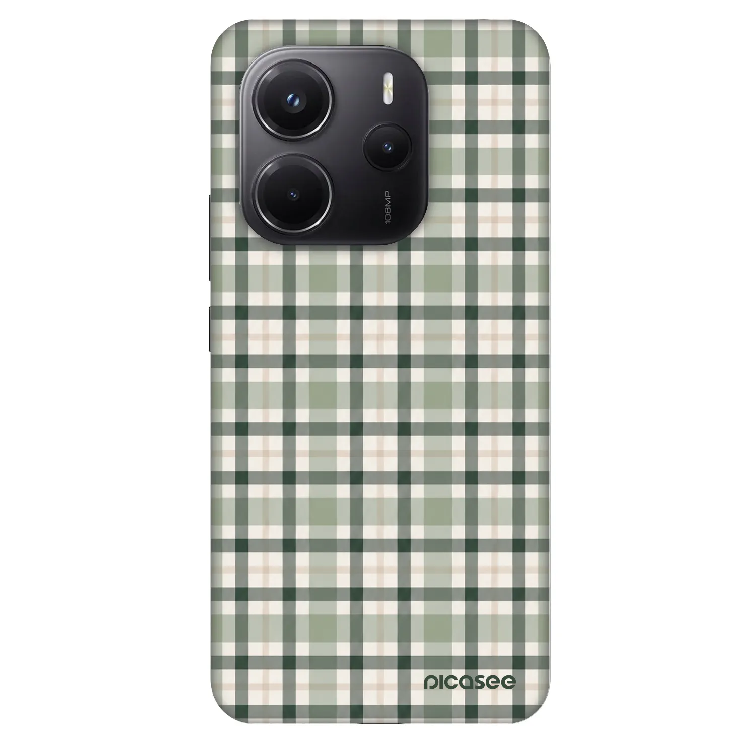 Picasee Fashion Case za Xiaomi Redmi Note 14 4G - Sage Tartan