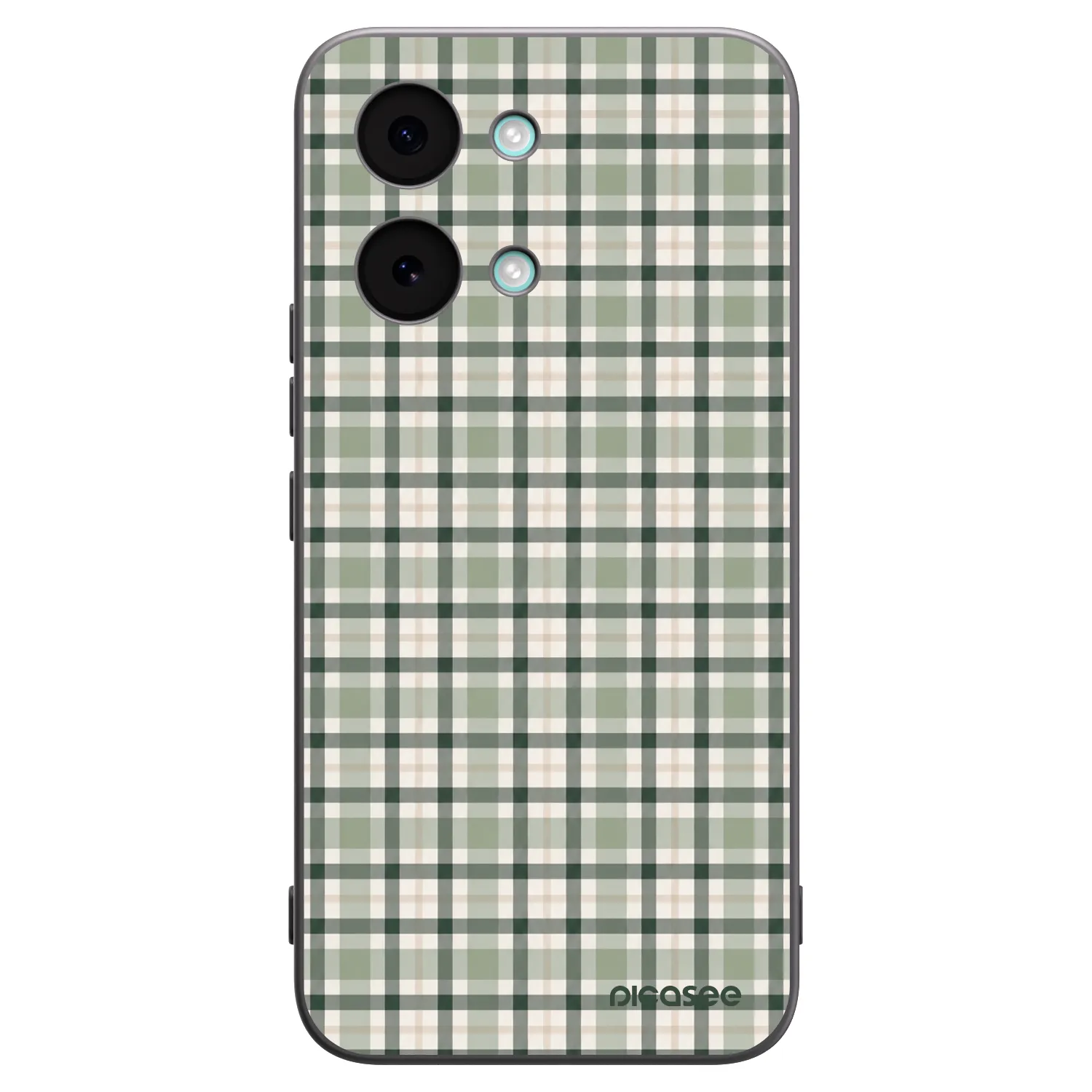 Picasee crna silikonska maskica za Xiaomi Poco X8 Pro Max - Sage Tartan