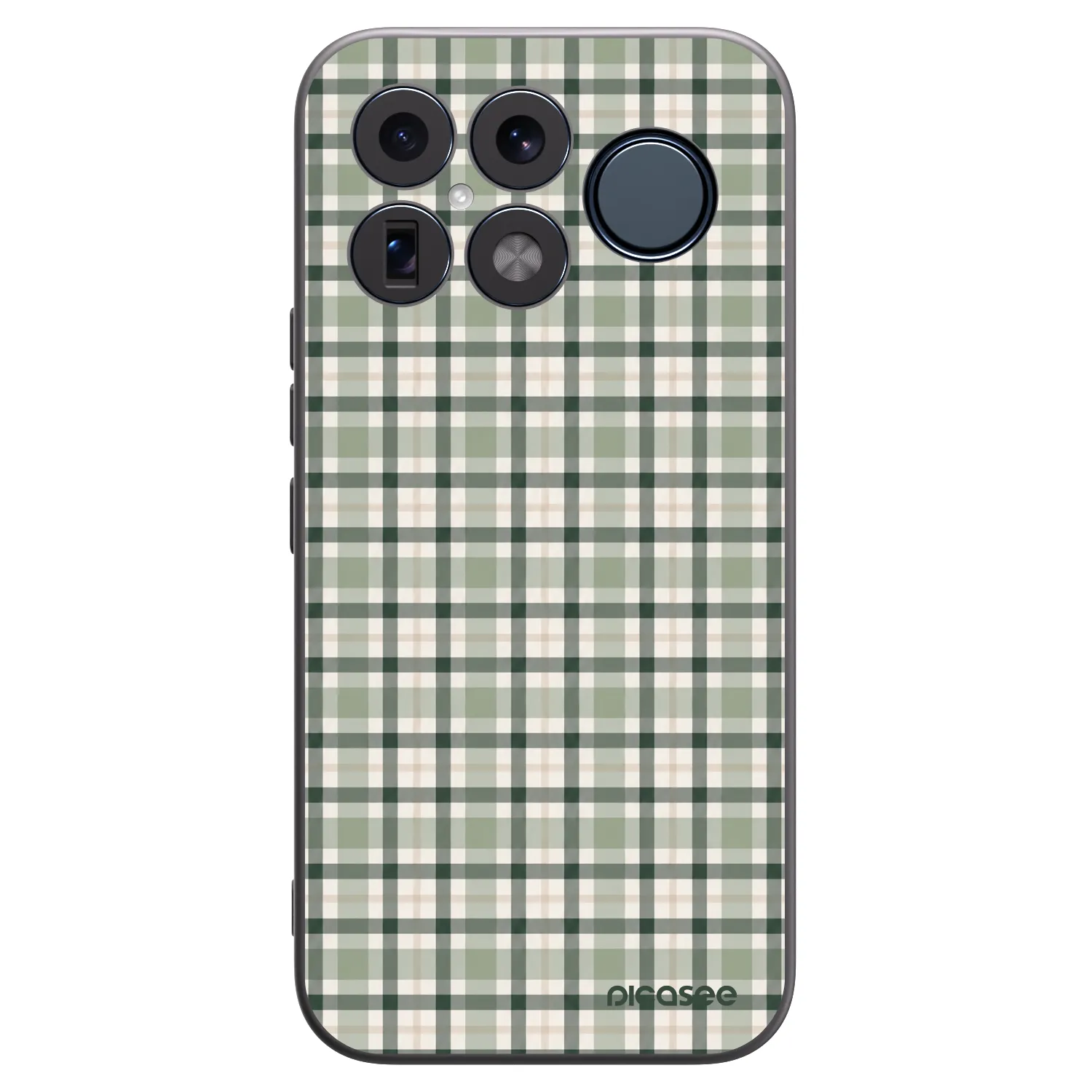 Picasee crna silikonska maskica za Xiaomi Poco F8 Ultra - Sage Tartan