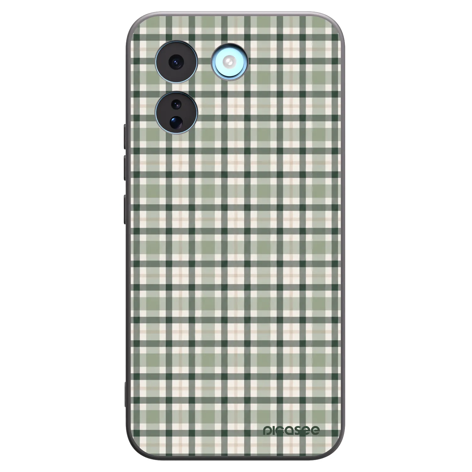 Picasee crna silikonska maskica za Xiaomi Redmi Note 17 Pro MAX 5G - Sage Tartan