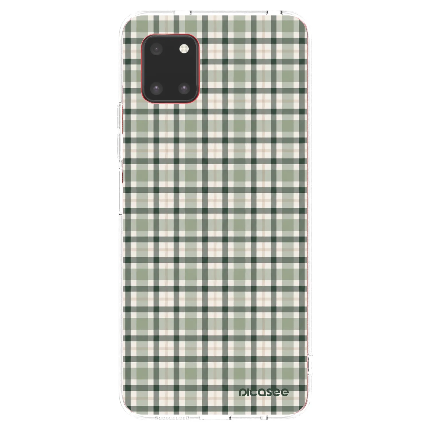 Picasee silikonska prozirna maskica za Samsung Galaxy Note 10 Lite N770F - Sage Tartan