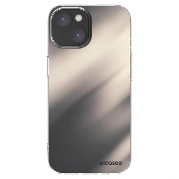 Picasee silikonska prozirna maskica za Apple iPhone 15 - Smoky Beige