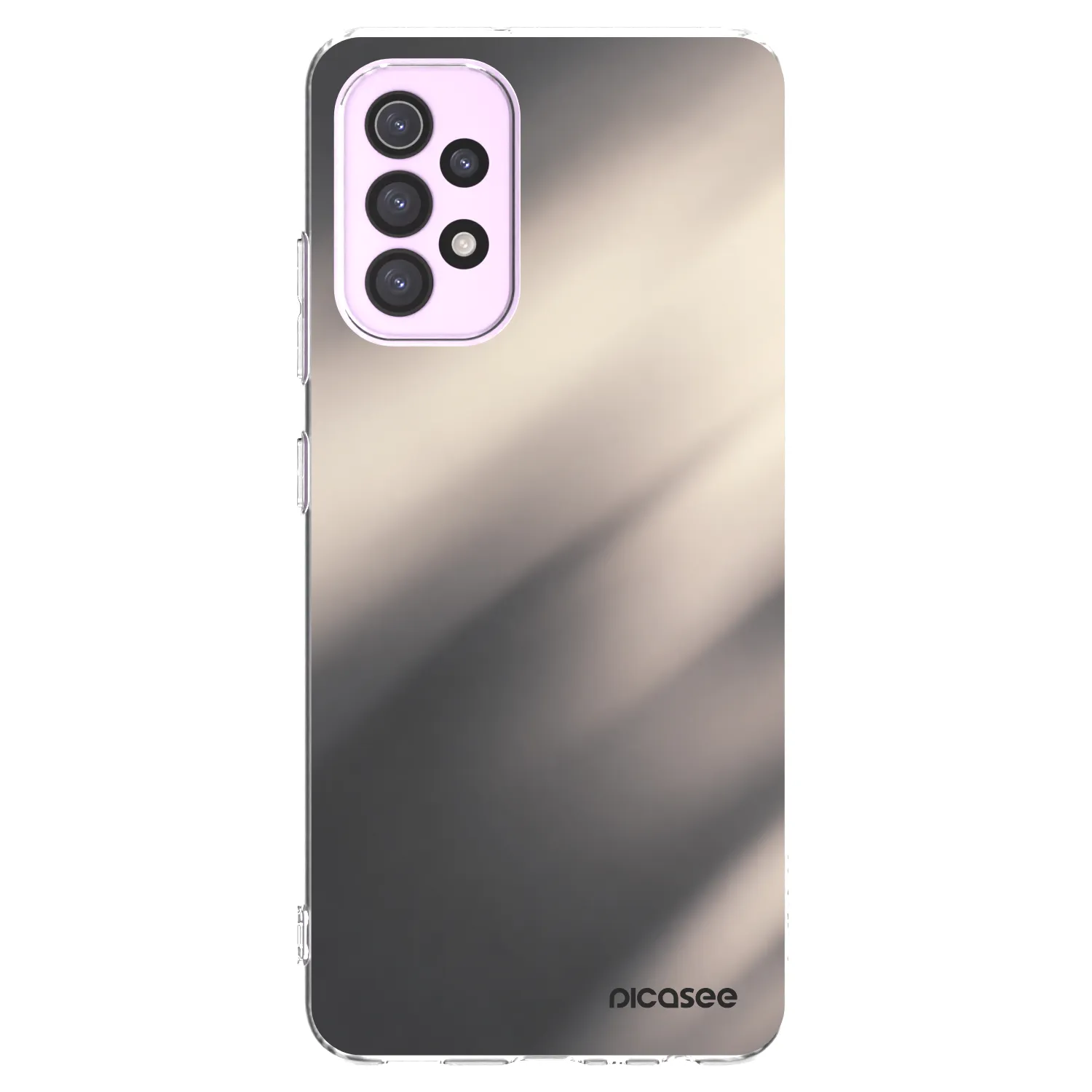 Picasee silikonska prozirna maskica za Samsung Galaxy A32 5G A326B - Smoky Beige
