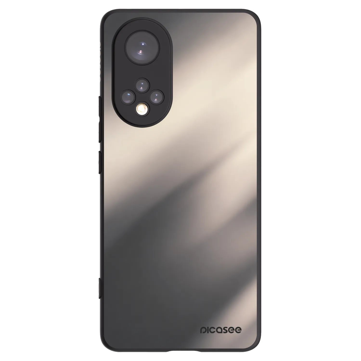 Picasee crna silikonska maskica za Huawei Nova 9 - Smoky Beige
