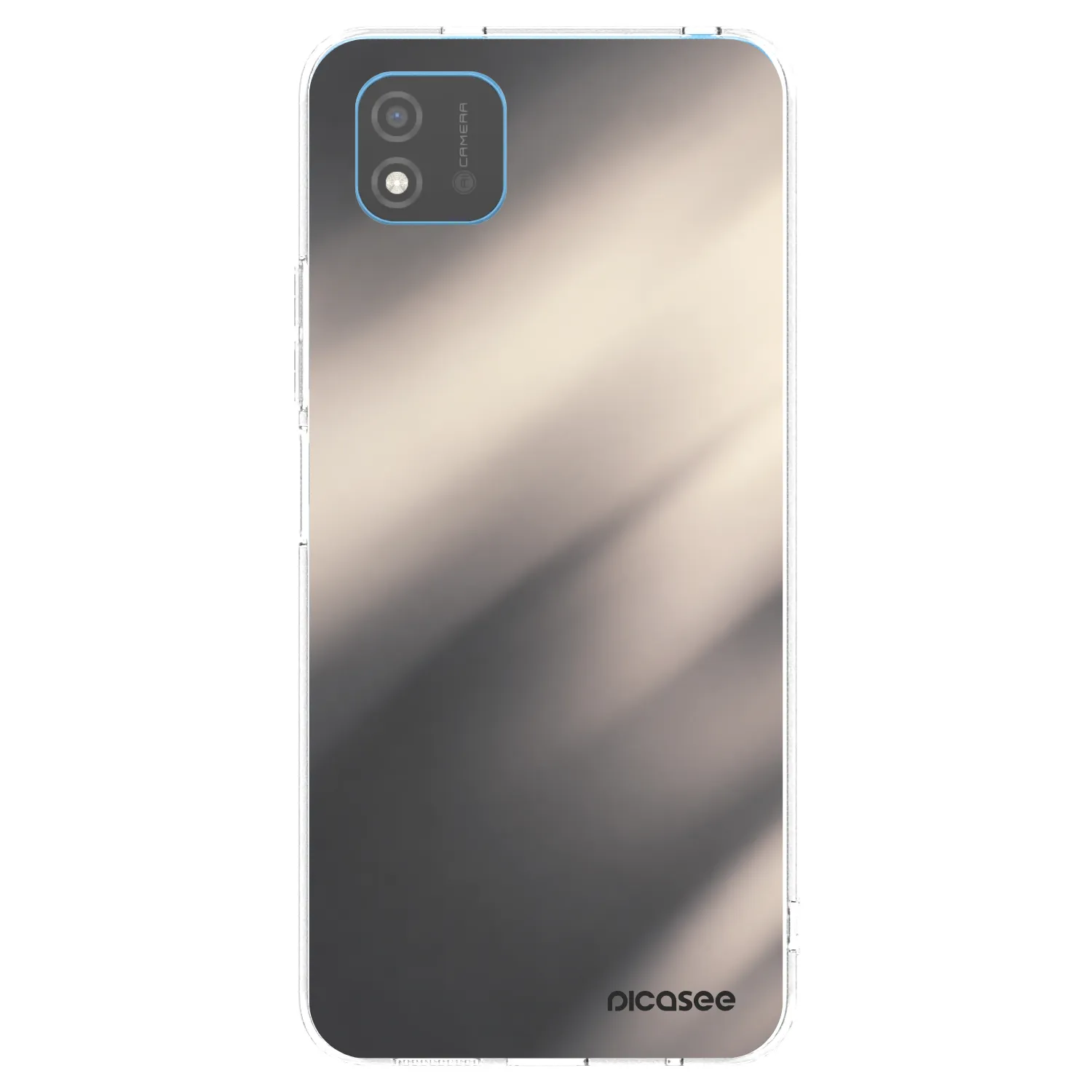 Picasee silikonska prozirna maskica za Realme C11 (2021) - Smoky Beige