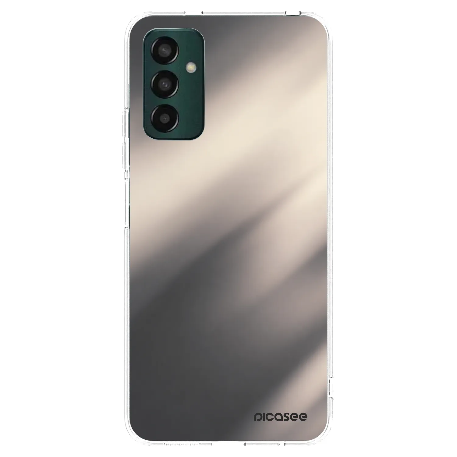 Picasee silikonska prozirna maskica za Samsung Galaxy M23 5G - Smoky Beige