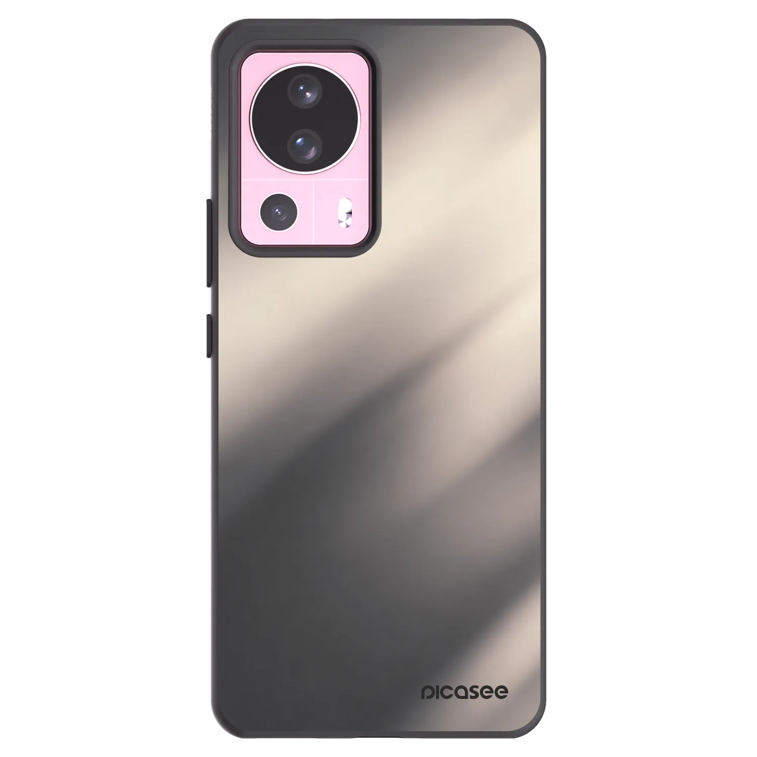 Picasee crna silikonska maskica za Xiaomi 13 Lite - Smoky Beige