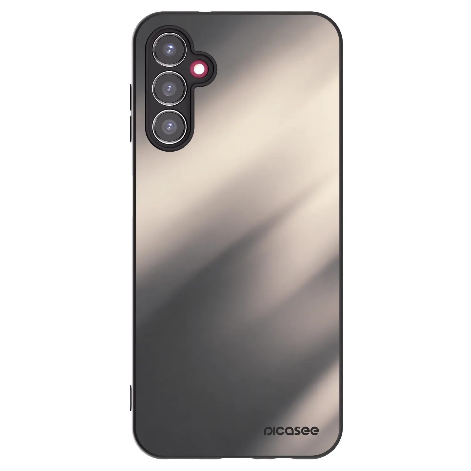 Picasee crna silikonska maskica za Samsung Galaxy A14 5G A146P - Smoky Beige
