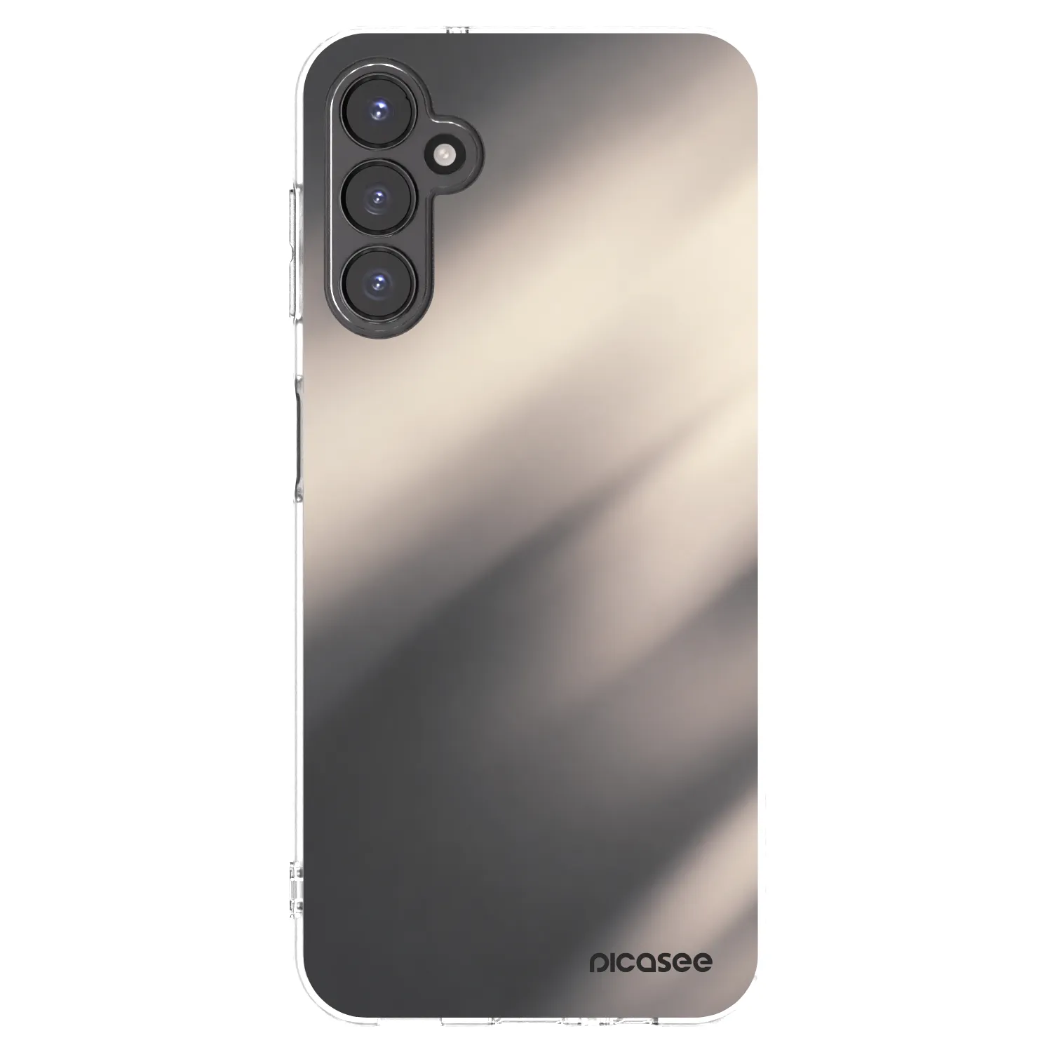 Picasee silikonska prozirna maskica za Samsung Galaxy A14 5G A146P - Smoky Beige