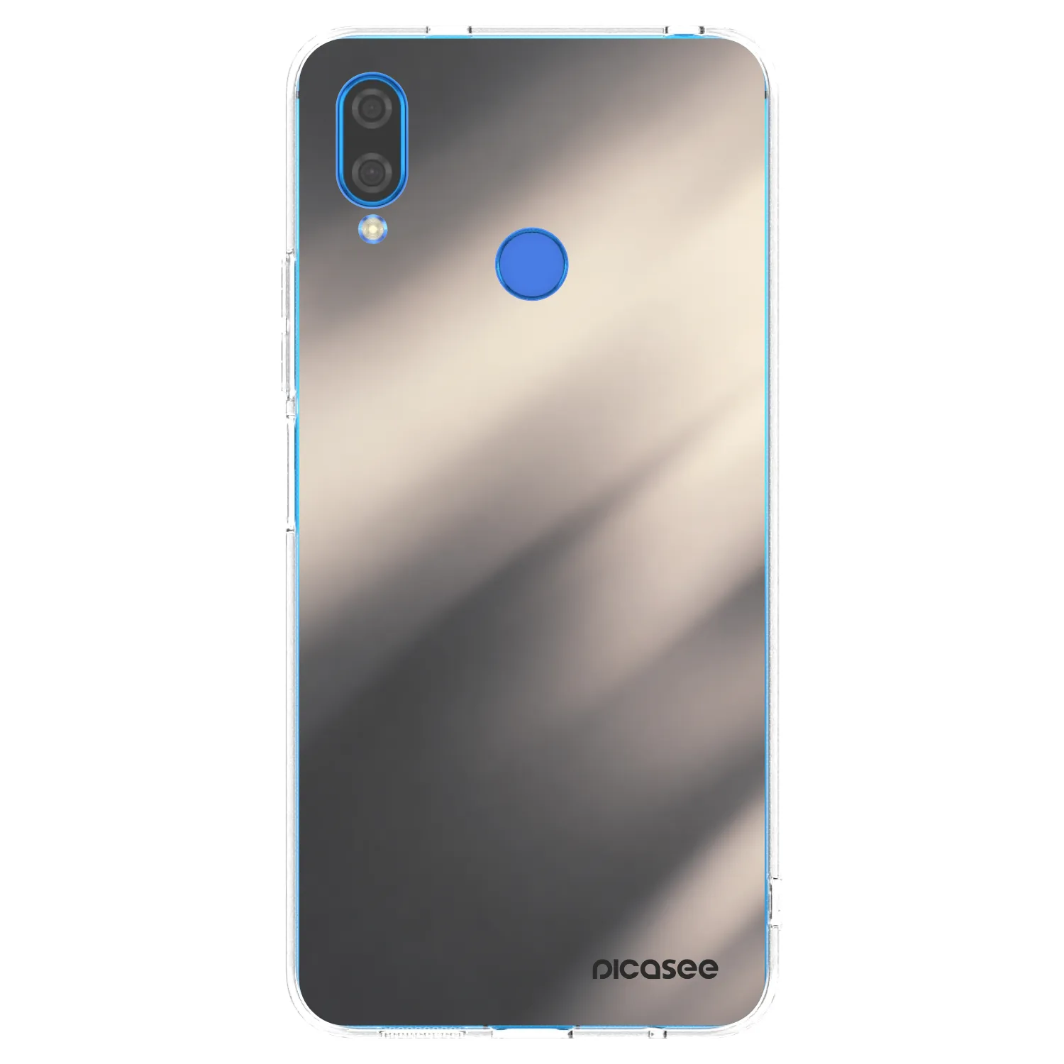 Picasee silikonska prozirna maskica za Huawei Nova 3i - Smoky Beige