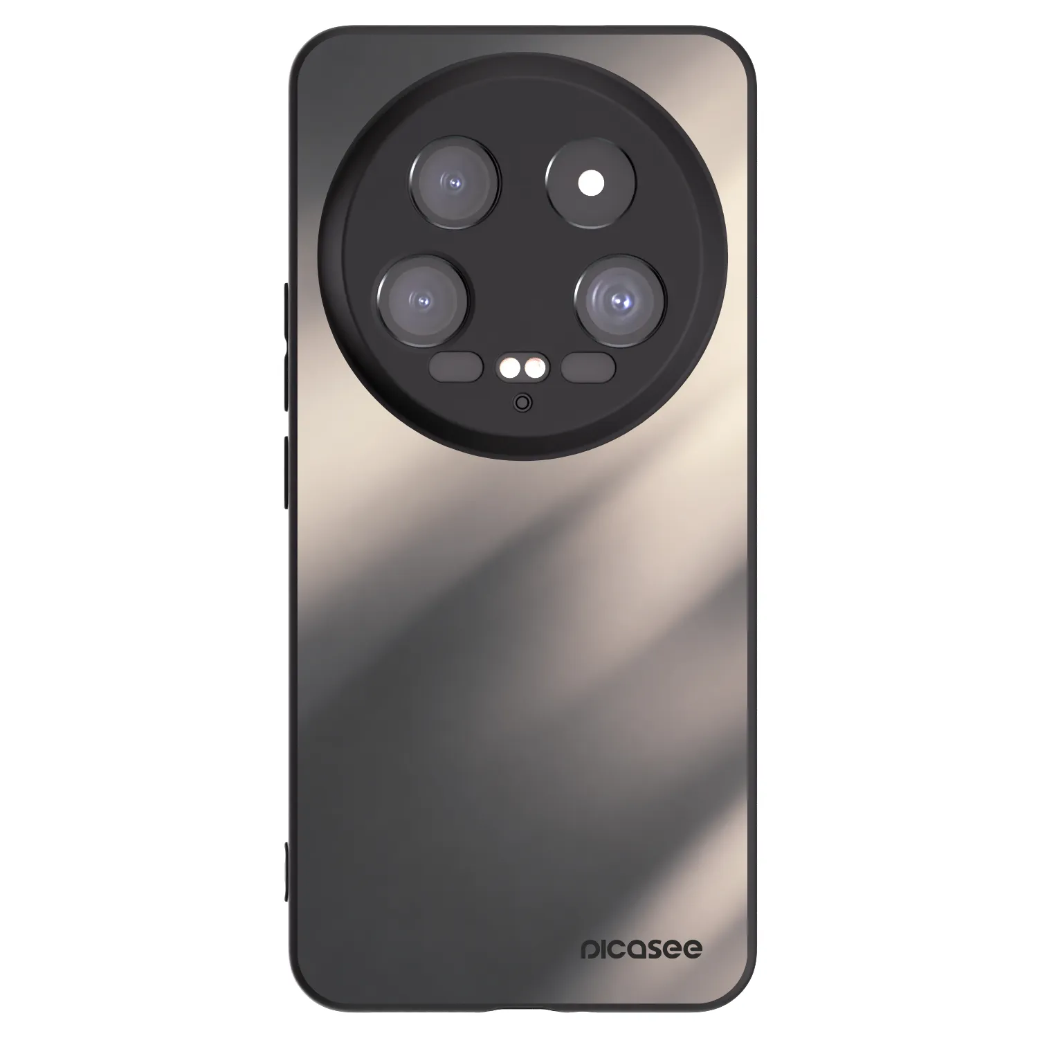 Picasee crna silikonska maskica za Xiaomi 14 Ultra - Smoky Beige