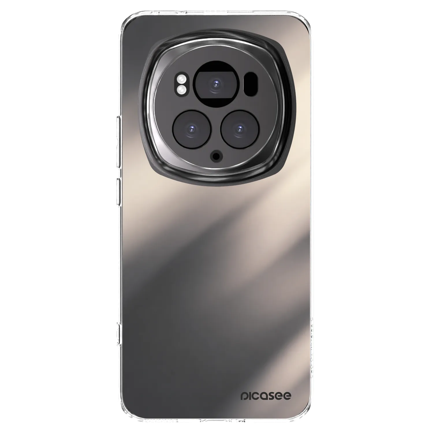 Picasee silikonska prozirna maskica za Honor Magic6 Pro - Smoky Beige