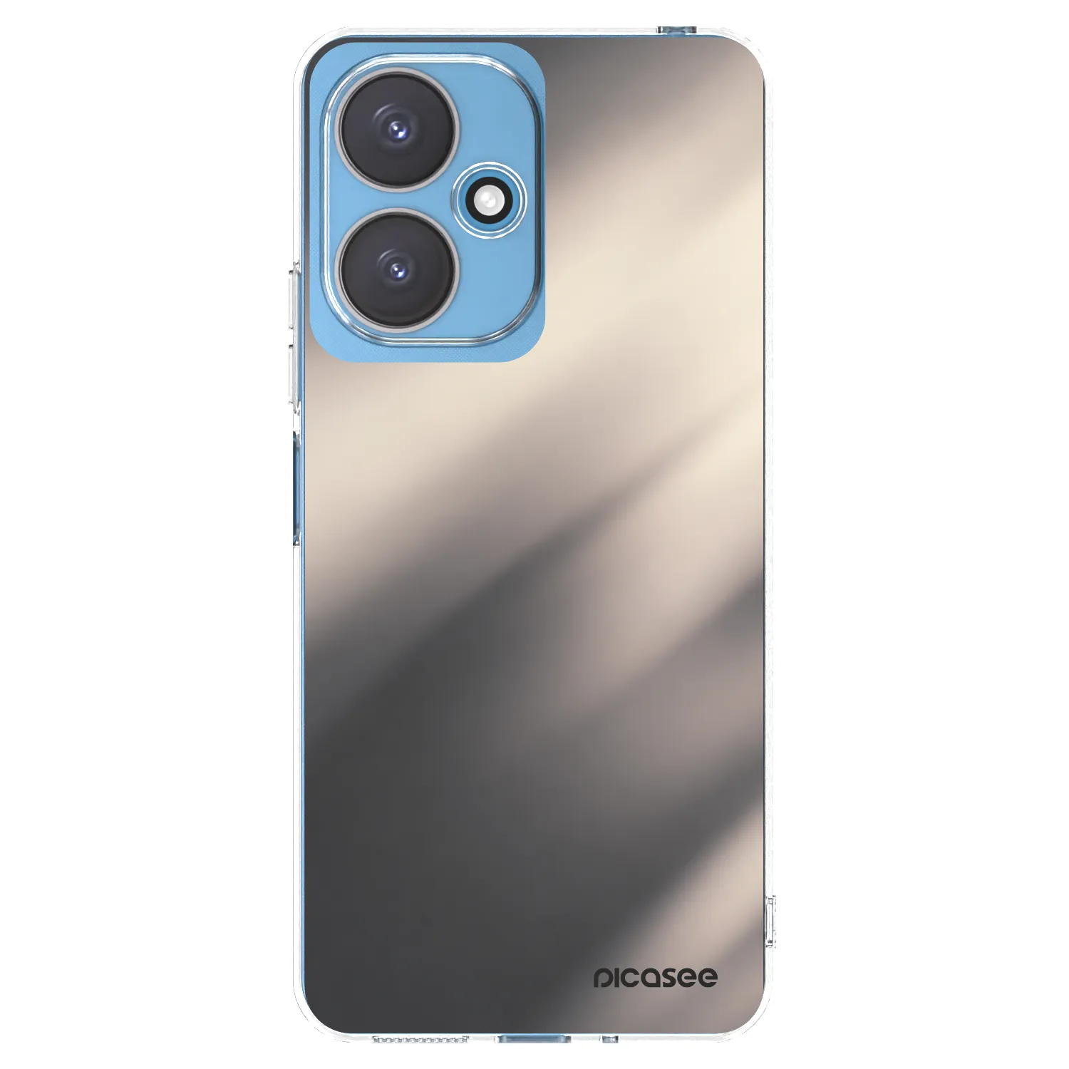 Picasee silikonska prozirna maskica za Xiaomi Redmi 13C 5G - Smoky Beige