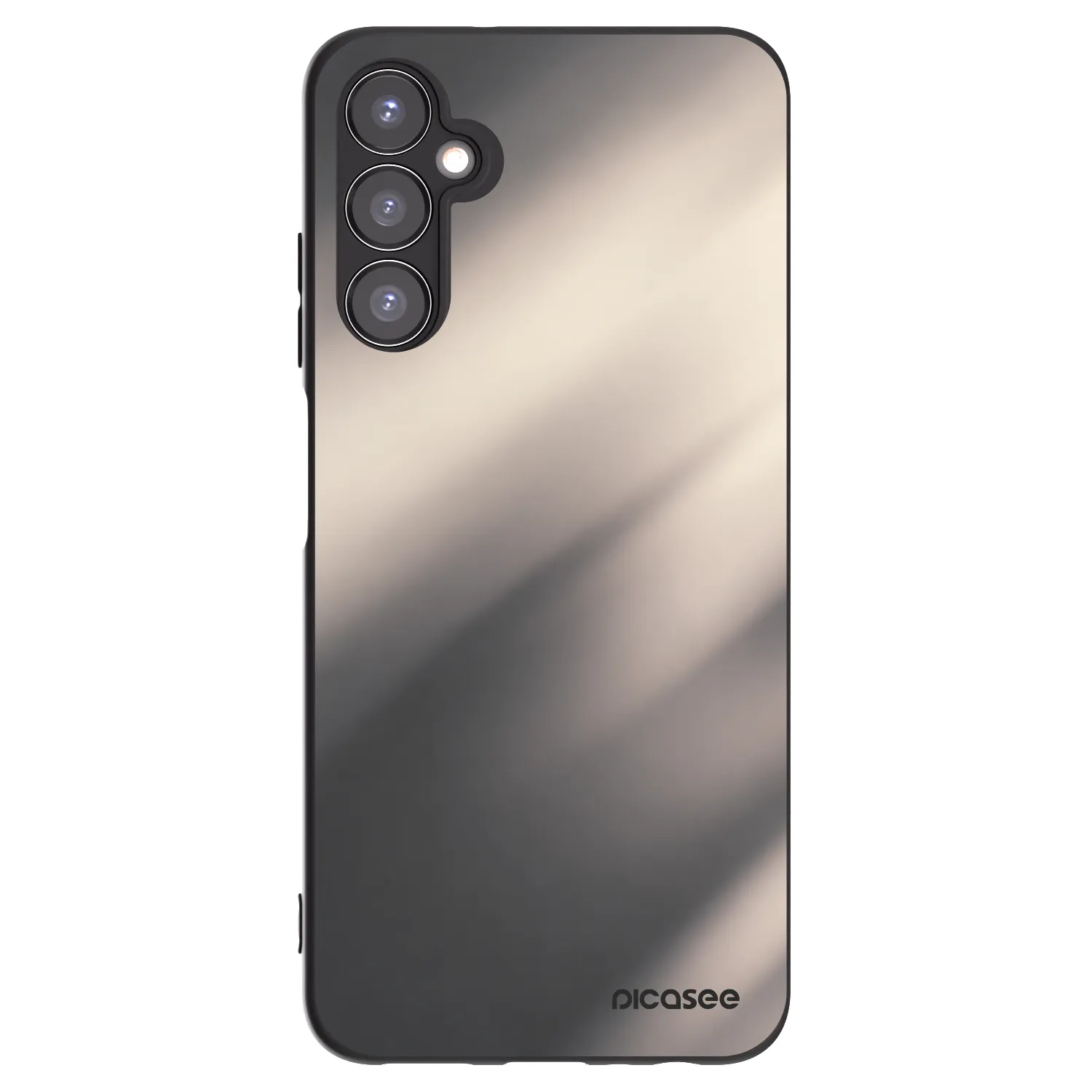 Picasee crna silikonska maskica za Samsung Galaxy A05s A057G - Smoky Beige
