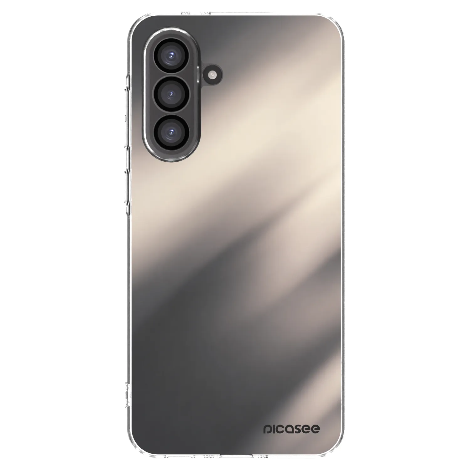 Picasee silikonska prozirna maskica za Samsung Galaxy A36 5G - Smoky Beige