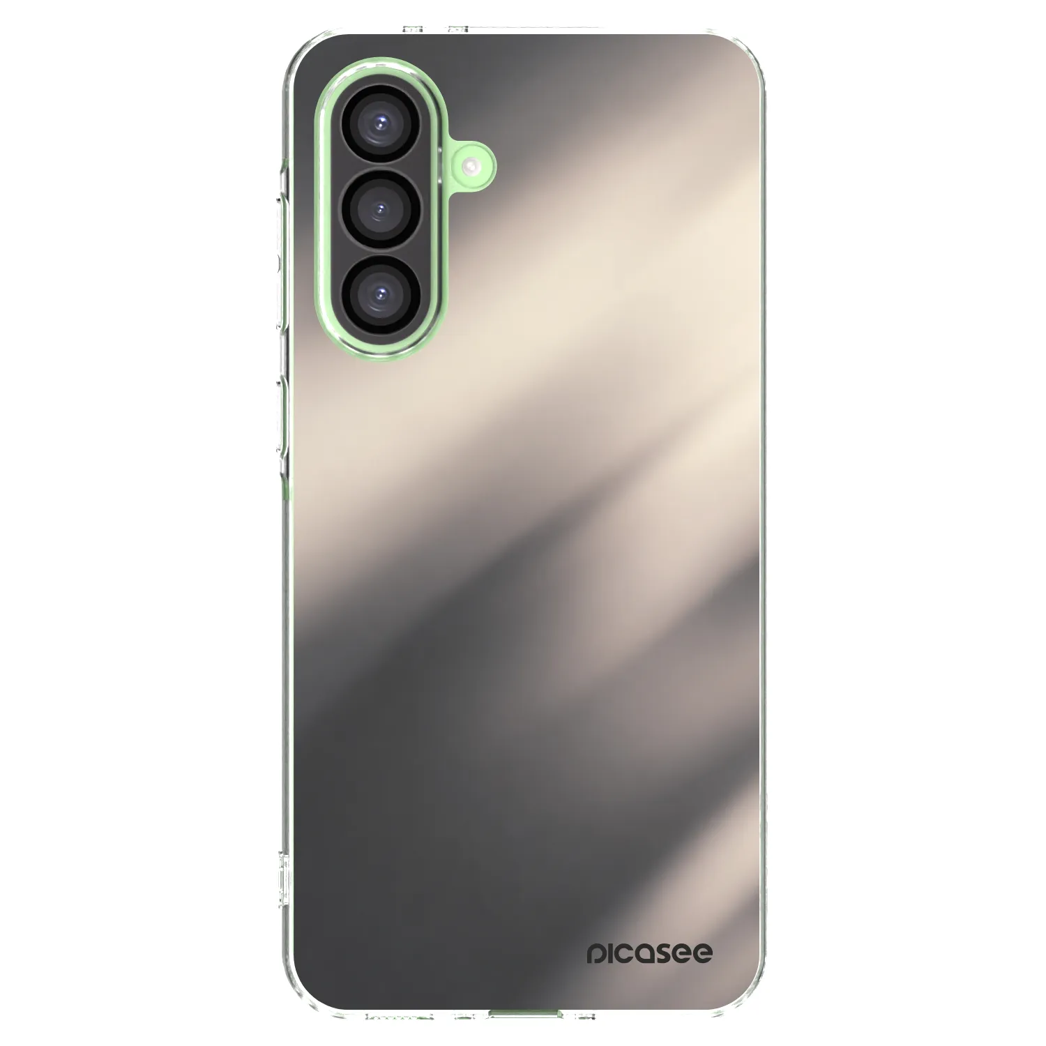 Picasee silikonska prozirna maskica za Samsung Galaxy A26 5G A266B - Smoky Beige