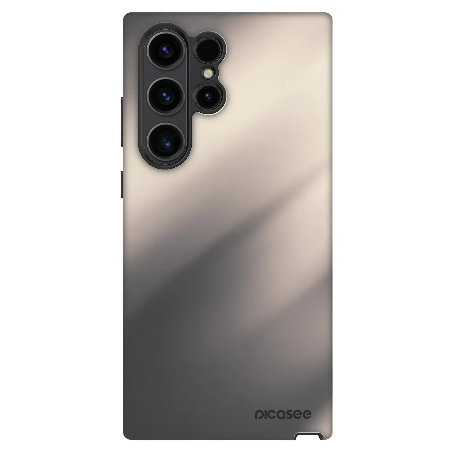 Picasee Fashion Case za Samsung Galaxy S23 Ultra 5G - Smoky Beige