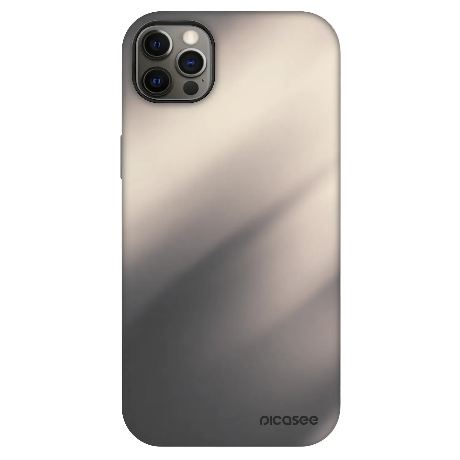 Picasee Fashion Case MagSafe za Apple iPhone 12 Pro Max - Smoky Beige