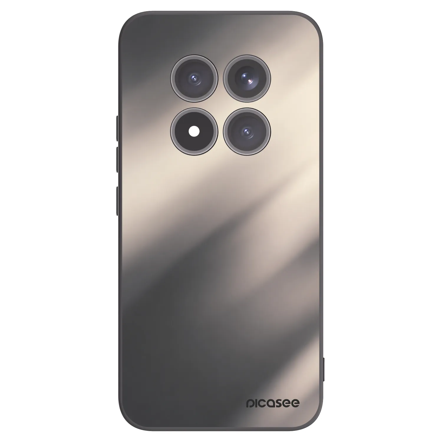 Picasee crna silikonska maskica za Xiaomi Redmi Note 15 Pro+ - Smoky Beige