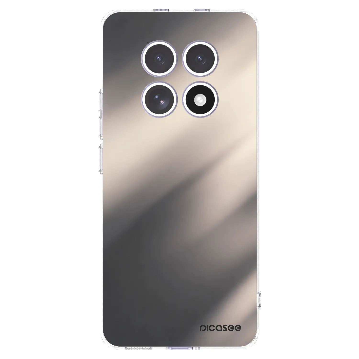 Picasee silikonska prozirna maskica za Xiaomi Redmi Note 15 4G - Smoky Beige