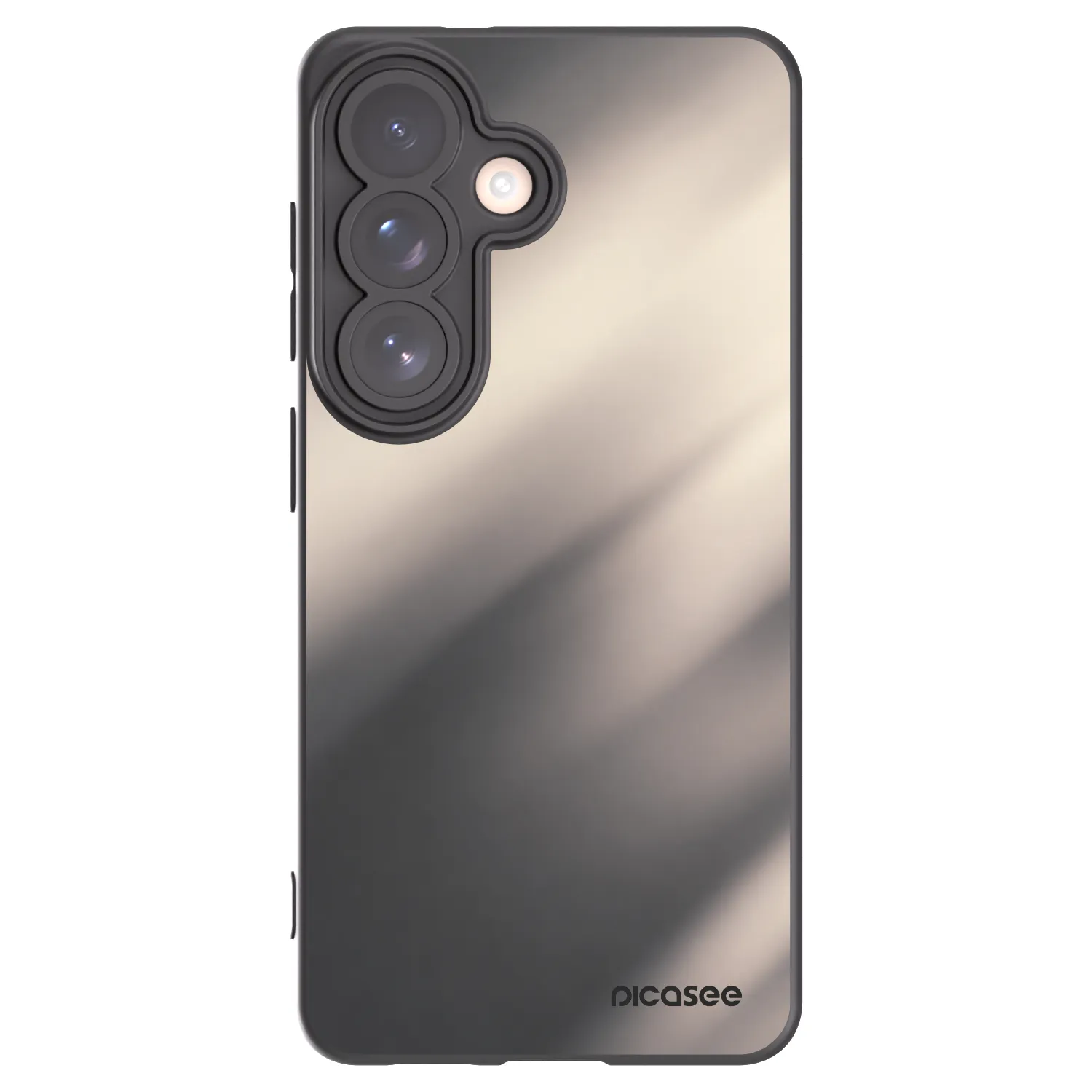 Picasee crna silikonska maskica za Samsung Galaxy S26 - Smoky Beige