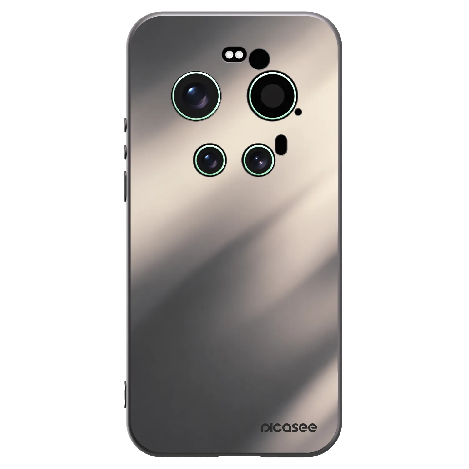 Picasee crna silikonska maskica za Xiaomi 17 Ultra - Smoky Beige