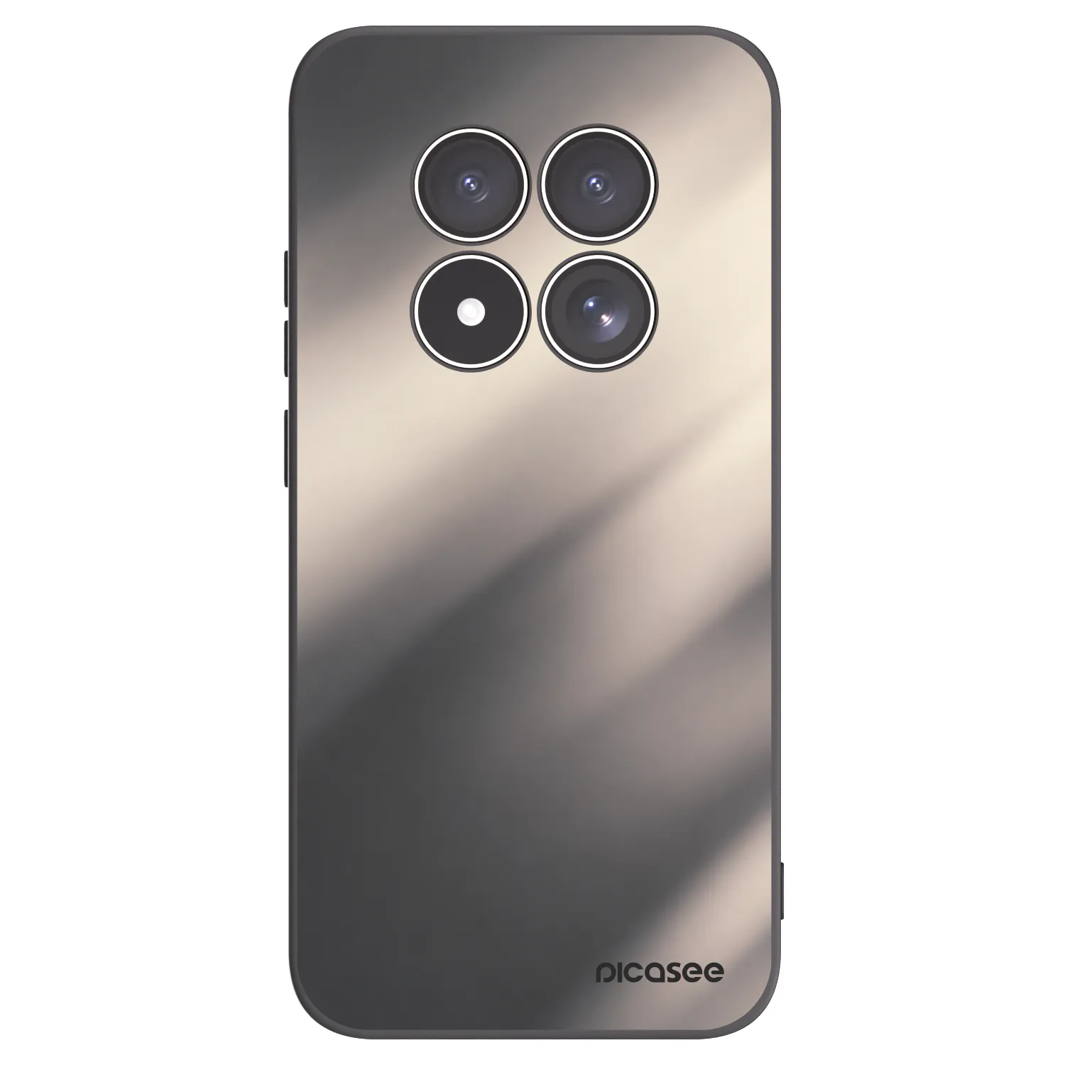 Picasee crna silikonska maskica za Xiaomi Redmi Note 15 Pro 5G - Smoky Beige