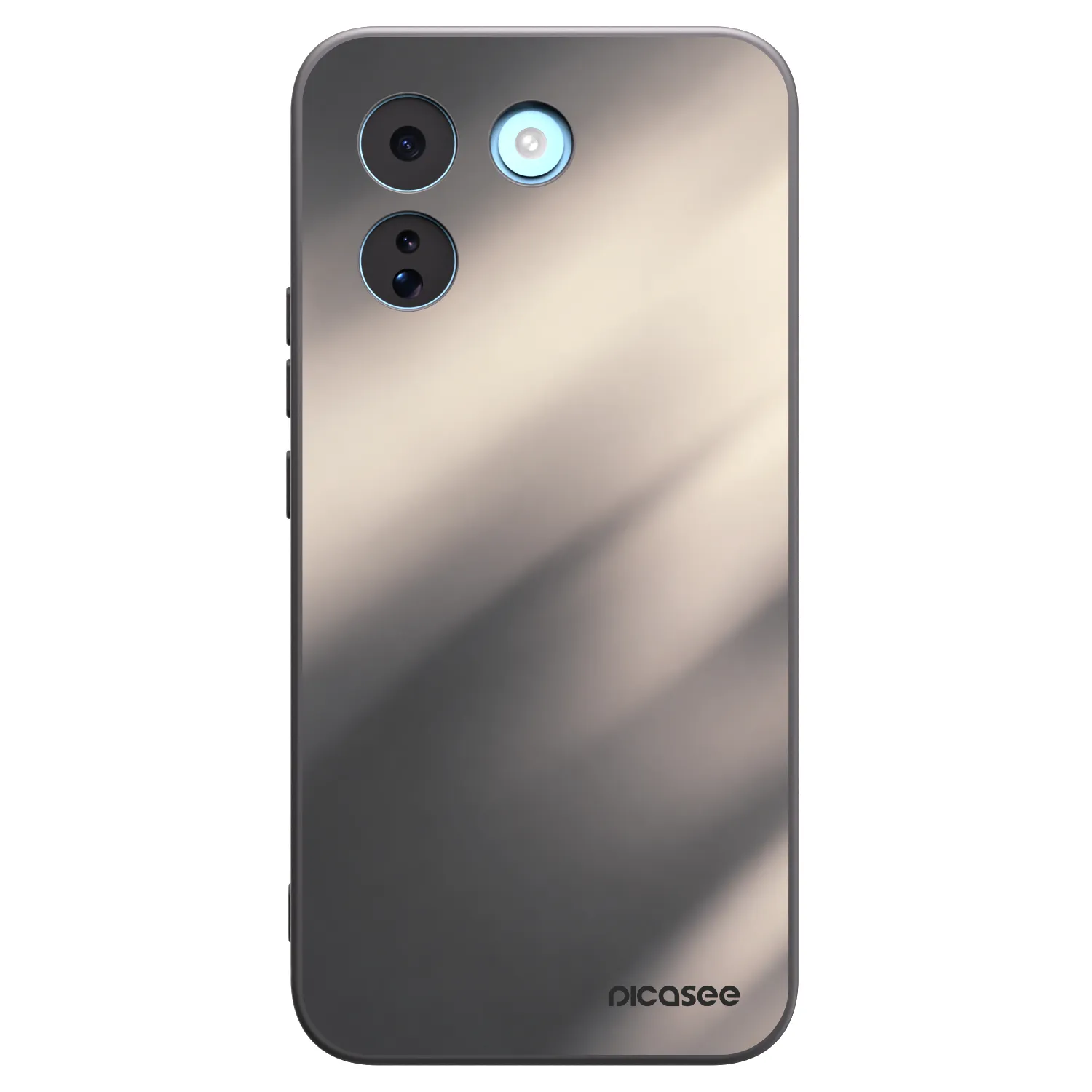 Picasee crna silikonska maskica za Xiaomi Redmi Note 17 Pro MAX 5G - Smoky Beige