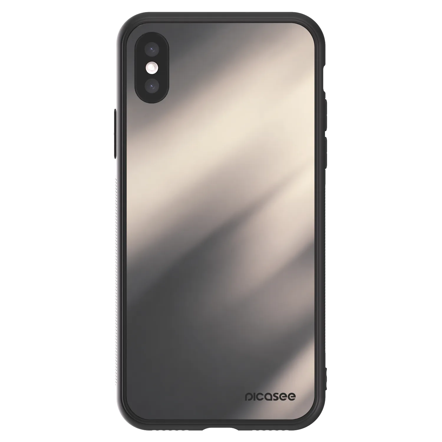 Picasee ULTIMATE CASE za Apple iPhone X/XS - Smoky Beige