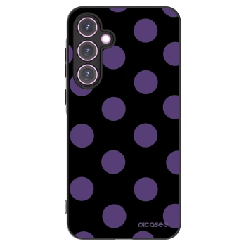 Picasee crna silikonska maskica za Samsung Galaxy A35 5G A356B - Big flickers