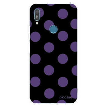 Picasee silikonska prozirna maskica za Huawei Y6 2019 - Big flickers