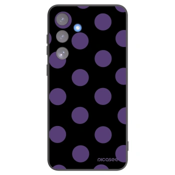 Picasee crna silikonska maskica za Samsung Galaxy S25 FE 5G - Big flickers